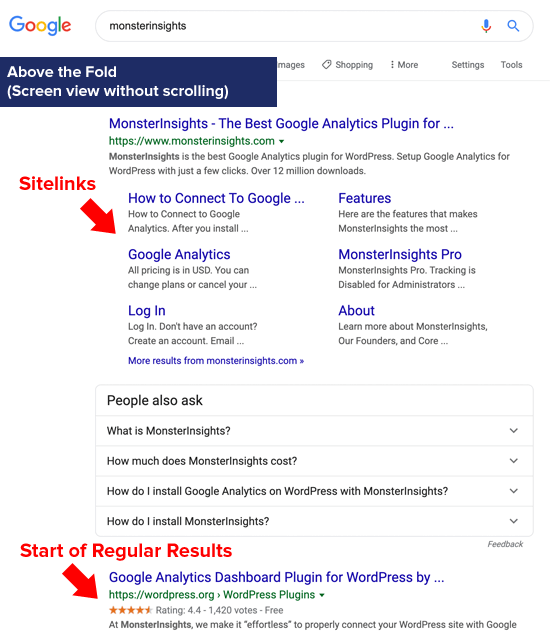 Sitelinks Search box 1