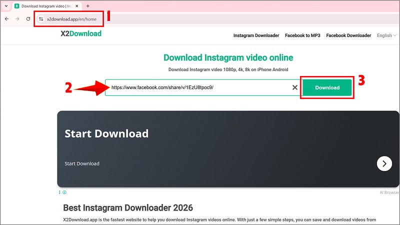 Tải video Facebook miễn phí 