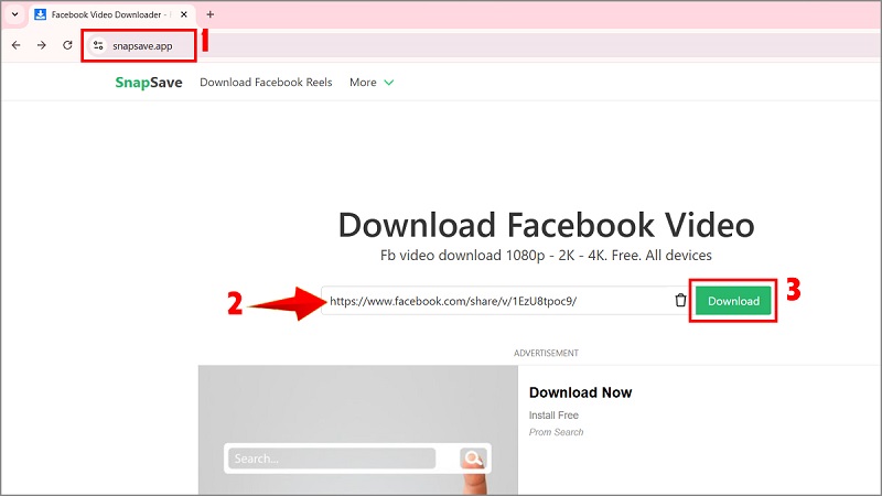 Tải video Facebook miễn phí 