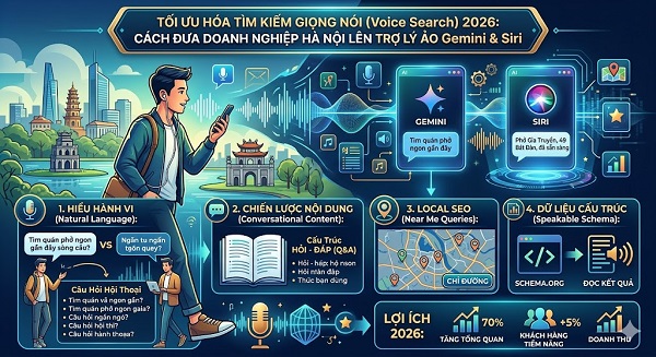 Tối Ưu Hóa Tìm Kiếm Giọng Nói (Voice Search) 2026