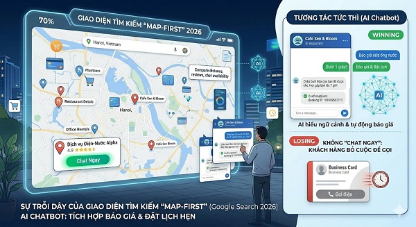 Google Business Profile 2026: Cơ Hội Chốt Sale AI