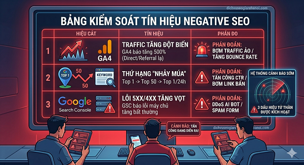 Bảo Vệ Website Khỏi Các Cuộc Tấn Công "Negative SEO" Bằng Bot AI Của Đối Thủ 6 Negative SEO