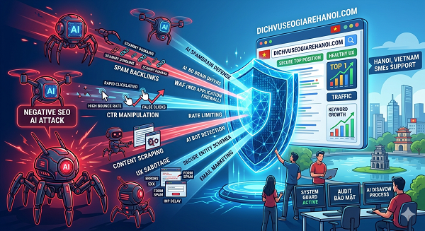 Bảo Vệ Website Khỏi Các Cuộc Tấn Công "Negative SEO" Bằng Bot AI Của Đối Thủ 5 Negative SEO
